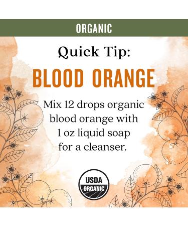 Aura Cacia Organic Blood Orange Pure Essential Oil, Vegan, Cruelty Free, 0.25 Fluid Ounces (Pack of 3) - Buy Online on GoSupps.com