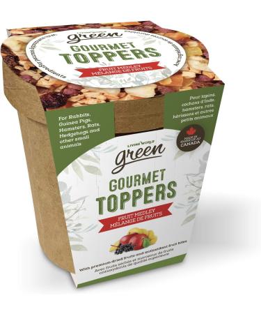 Living World Green Gourmet Toppers - Fruit Medley - 215 g (7.6 oz) - Buy Online on GoSupps.com