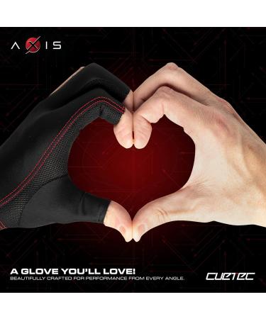 Cuetec Axis Billiard Glove for Left-Handers | Premium Pool Cue Accessory - International Shipping Available - Buy Online on GoSupps.com