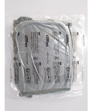 Kinhwa Washy Washing Gloves - Soft Microfiber Reusable & Washable - 3 Pack (15cm x 20cm) - Gray - Buy Online on GoSupps.com