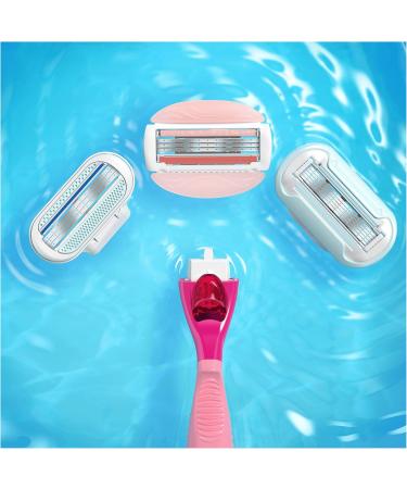 Venus Comfortglide Olaz Spa Breeze Women's Razor Blades No Need for Shaving Cream Pack of 4 Official  - Buy Online on GoSupps.com