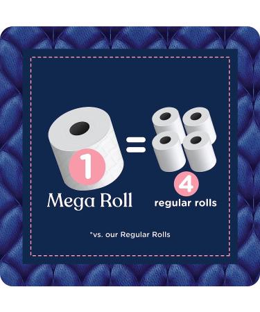 Quilted Northern Ultra Plush Toilet Paper with Sweet Lilac & Vanilla Scent, 6 Mega Rolls - 3-Ply Bath Tissue - Buy Online on GoSupps.com