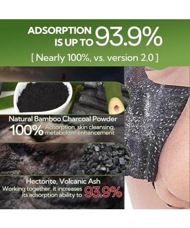  LANBENA LANBENA 60 Pcs Bamboo Charcoal Pore Strips (30g) with Blackhead Puller Black Head Puller Blackhead Remover Kit Blackhead Reshifting Kit Nose Strips for Blackhead - Buy Online on GoSupps.com