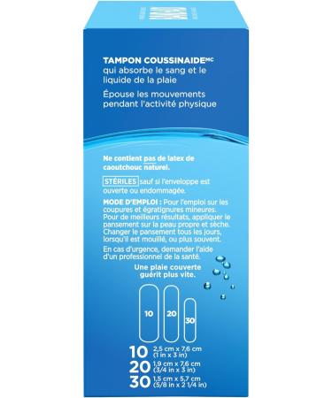 Band-Aid Water Resistant Wet-Flex Adhesive Bandages Assorted Sizes Value Pack Small Regular Large 60 Bandages Variety Pack - Buy Online on GoSupps.com