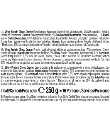 WEIDER Whey Protein Choco Creme 250g - Delicious Chocolate-Hazelnut Spread with 21% Protein | Buy Internationally - Buy Online on GoSupps.com