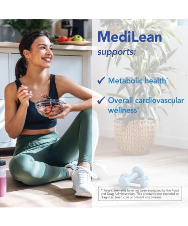 Patient One MediLean | Supplement to Support Heart and Metabolic Health* | with Capsicum Chromium and More | 60 Capsules - Buy Online on GoSupps.com