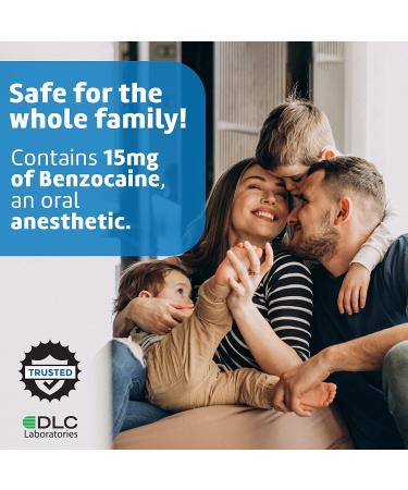 Bactimicina Sore Throat Lozenges Extra Strength Oral Analgesic - Fast Relief with Benzocaine, 18 Count - Buy Online on GoSupps.com