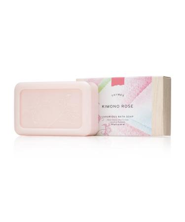 Thymes Kimono Rose Luxurious Bath Soap 170g/6oz