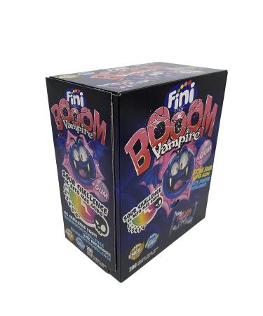 Fini Boom Vampire Candy with Chewing Gum Filling - Box of 200 Pieces | International Shipping Available - Buy Online on GoSupps.com