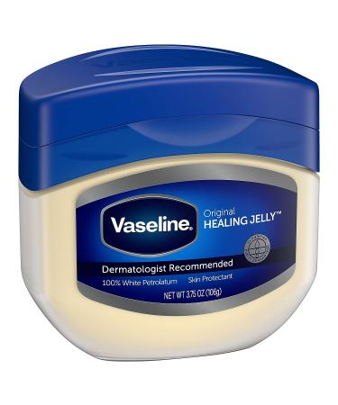 Vaseline Petroleum Jelly 3.75 oz for Dry Cracked Skin & Eczema Relief - Original Formula - Buy Online on GoSupps.com
