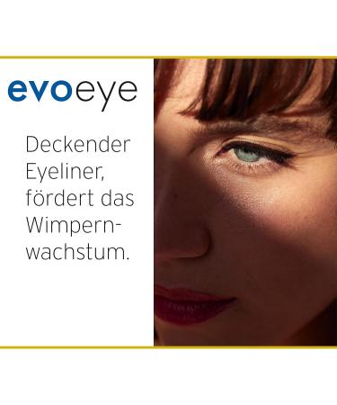  EVOBEAUT Evoeye Eyeliner Eyelash Formula Black with Eyelash Growth Formula 1 x 2 ml - Buy Online on GoSupps.com