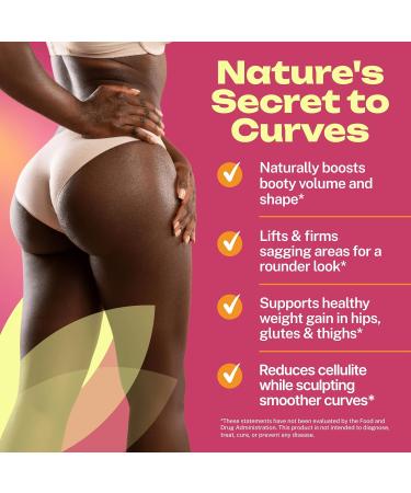 BBL Gummies Booty & HIPS Weight Gainer for Women - Unique Blend for Curves Enhancement & Butt Growth - Natural Weight Gain Gummies for Women - Zero Sugar Vegan Peach Flavor - 60 Counts - Buy Online on GoSupps.com