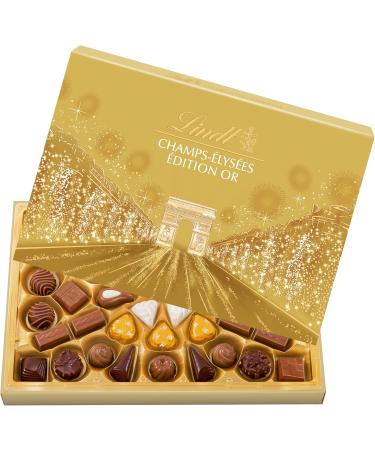 Lindt - Bo te CHAMPS- LYS ES dition Or - Assortiment de Chocolats au Lait Noirs et Blancs - Pralin s Croustillants et Onctueux - Id al pour No l 468g (Lot de 2) - Buy Online on GoSupps.com