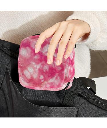 Guantierendiy Sanitary Napkin Storage Bag Pink Tie Dye Menstrual Cup Pouch Nursing Pad Holder Tampon Bags Feminine Product Pouches Portable Period Kit Bag Color 6 - Buy Online on GoSupps.com