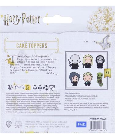 PME Harry Potter Cake Toppers Pack of 6 The Dark Arts - Buy Online on GoSupps.com
