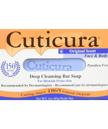 Cuticura Soap Original Scent 3 Ounce Bar - Buy Online on GoSupps.com
