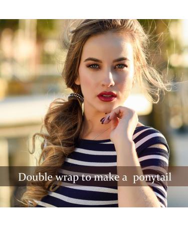 20-Piece Full Circular Stretch Comb Headbands - Flexible Plastic Hair Wrap for Women and Girls - Buy Online on GoSupps.com