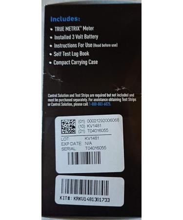 TRUE Metrix Self Monitoring Glucose Meter - Accurate Blood Sugar Testing by Nipro - Buy Online on GoSupps.com