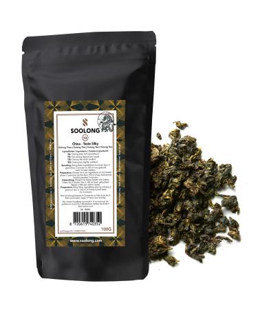 Soolong No. 13 Premium Oolong Teaeau China - soft and flowery - pure slightly oxidized loose tea - sustainably produced - refill pack 100g - Sense China Refill Packaging China slightly oxidized Oolong light and flowery.
