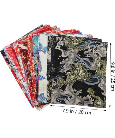 NUOBESTY 30 Sheets Plain Floral Cloth Set Floral Printed Cloth Diy Cotton Fabrics Household Products Bronzing - Buy Online on GoSupps.com
