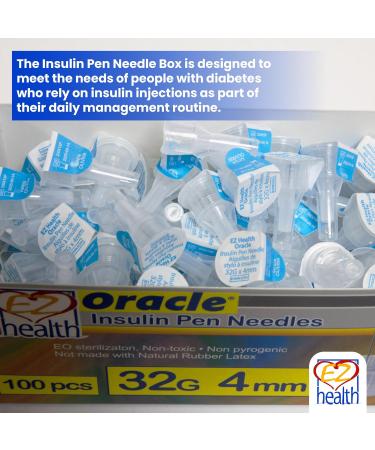 Oracle Insulin Pen Needles 4mm - Buy Online on GoSupps.com