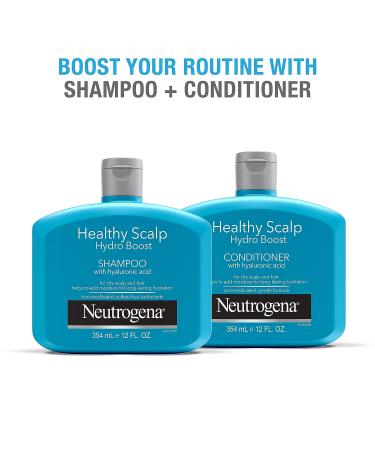 Neutrogena Healthy Scalp Hydro Boost Conditioner with Hyaluronic Acid - 12 fl oz (Pack of 1) - Buy Online on GoSupps.com