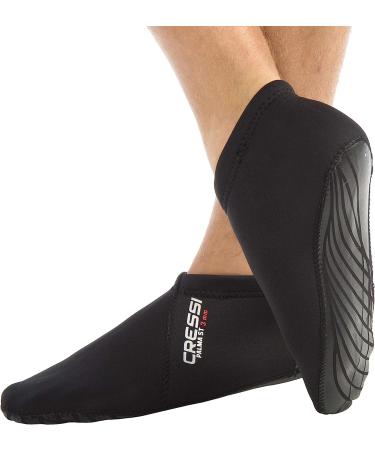 Premium 3mm Neoprene Diving Socks - Small-Medium Black | PALMA ST by Cressi - Buy Online on GoSupps.com