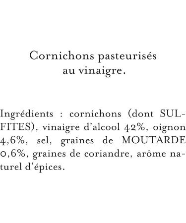 Maille Mini Cornichons Petits Croquants Bocal Croquants et Intenses 370g - Buy Online on GoSupps.com