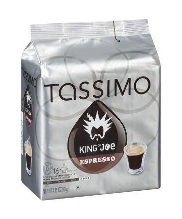 King of Joe Espresso T-Discs for Tassimo - 16 Count Pack - Premium Espresso Pods - Buy Online on GoSupps.com