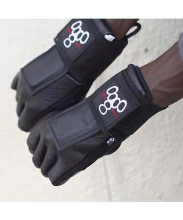 Triple Eight Hired Hands Gloves - Black, Size Large - Buy Online on GoSupps.com