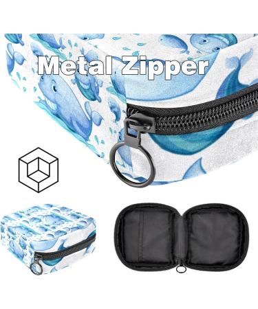 Large Sweet Storage Bag for Women's Bandages & Menstrual Cups | Zippered Multicolored Bag for Period Inserts Panty Liners & Tampons - Buy Online on GoSupps.com