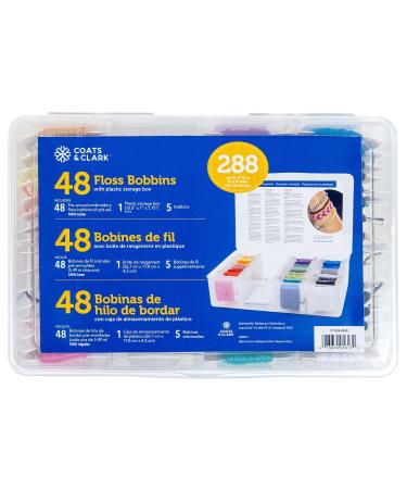 Coats & Clark Travel Dental Floss Organizer Dental Floss Box 6y Travel Dental Floss Box