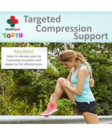 Ankle Support for Kids & Teens - Ankle Brace Wrap for Sprained Ankle & Strains Adjustable Injury Recovery & Compression Fit - Gymnastics/Football/Hocky/Running Fits Adult Size 4 to 9 - Buy Online on GoSupps.com