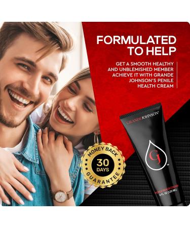 Penile Health Cream for Increased Sensitivity | Moisturizer for Men - Anti-Chafing Redness & Irritation Relief - 4 Oz - Buy Online on GoSupps.com