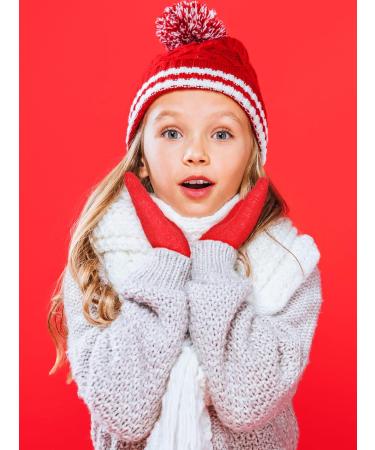 6 Pairs Kids Magic Stretch Mittens - Thermal Winter Gloves for Boys Girls 1-4 Years - Mixed Color - Buy Online on GoSupps.com