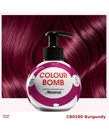 Colour Bomb - Apr s-shampoing colorant 250 ml brillance et clat intenses lissant et nourrissant sans m lange v gan sans ammoniaque ni peroxyde (Burgundy) - Buy Online on GoSupps.com