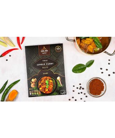 Traditional Thai Jungle Curry Paste (1 x 70g) by Mae Jum - Buy Online on GoSupps.com