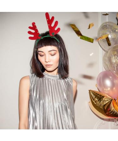 ifundom Headband Christmas Head Bopper Christmas Headwear Deer Antler Hairband Christmas Headpieces Xmas Deer Headwear Xmas Hairband Xmas Supplies Make up Christmas Utenciles Fabric Child - Buy Online on GoSupps.com