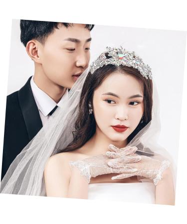 DOITOOL Rhinestone Hair Comb Rhinestone Hair Clips Metal Hair Comb Wedding Hair Accessories Rhinestone Hairpin Hair Comb Clips Tiara Fashion Zinc Alloy Decorate Bride - Buy Online on GoSupps.com