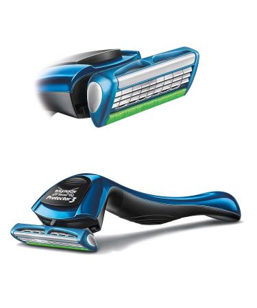 Buy Wilkinson Sword Protector 3 Men's Razor - 2 Pack with 1 Razor Blade | International Shipping Available - Buy Online on GoSupps.com