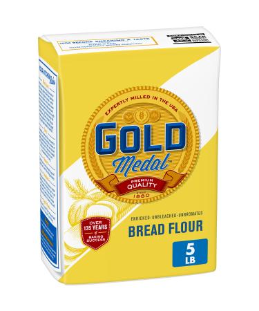 Gold Medal Unbleached Bread Flour, 5 lb.