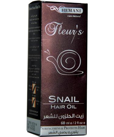 Snail oil for dry hair anti hair loss 60ml HEMANI - Buy Online on GoSupps.com