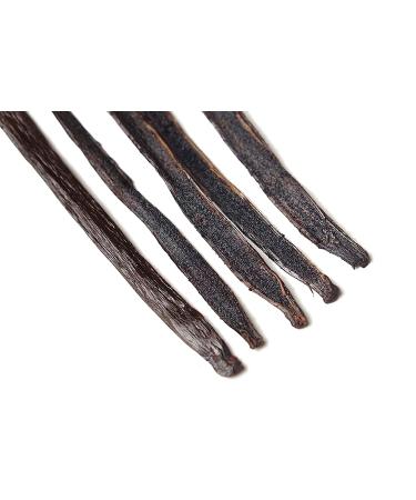 Grade A Vanilla Beans for Homemade Extract - 4-5 inches (3 Beans) - Buy Online on GoSupps.com