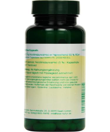 Bios Niacin 15 mg - 100 Capsules - Boost Energy & Metabolism - International Shipping Available - Buy Online on GoSupps.com