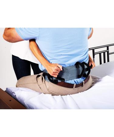 Patient Aid Gait Belt with Padded Handles & Quick Release Buckle - Easy Transfer & Lift Assist Aid for Elderly, Bariatrics & Rehabilitation - Buy Online on GoSupps.com