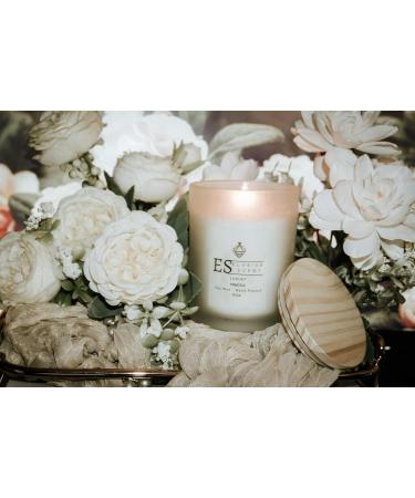 Buy Freesia Luxury Scented Candle | 10oz Aromatherapy Soy Wax | Home D cor | Perfect Housewarming Gift | Odor Eliminating Essential Oils - Buy Online on GoSupps.com