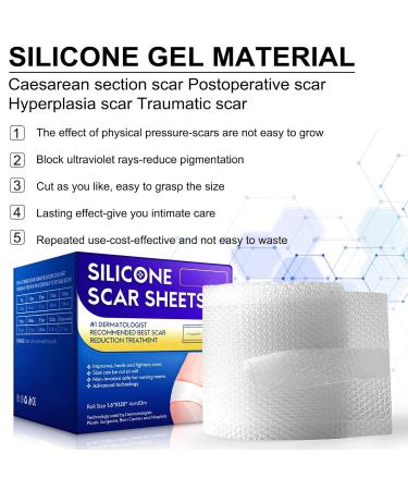 Breathable Scar Sheet Roll - 3 Meter Wide Tape for Scar Protection - Buy Online on GoSupps.com