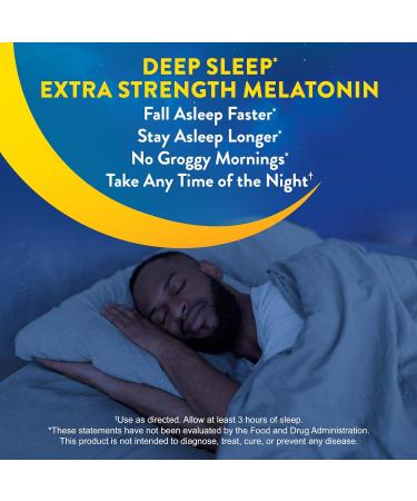 MidNite Deep Sleep Extra Strength 10 mg Melatonin Sleep Aid Non-Habit Forming Herbal Dietary Supplement for Adults Drug-Free Gluten-Free Lactose-Free Vegetarian-Friendly 36 Gummies - Buy Online on GoSupps.com