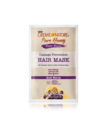 Acai Hair Mask by Creme of Nature  Honey and Acai Formula  1.75 Oz 1.75 Ounce (Pack of 1) - Buy Online on GoSupps.com