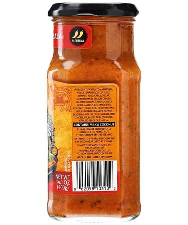 Sharwood Tikka Masala Cooking Sauce 14.1 oz - Authentic Indian Flavor for Easy Cooking - Buy Online on GoSupps.com